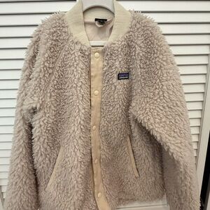 Patagonia Cream Fleece Jacket